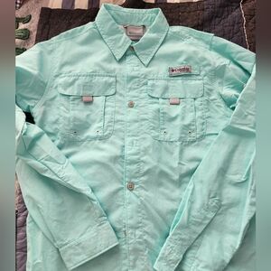 2 Columbia PFG LS shirt and SS shirt